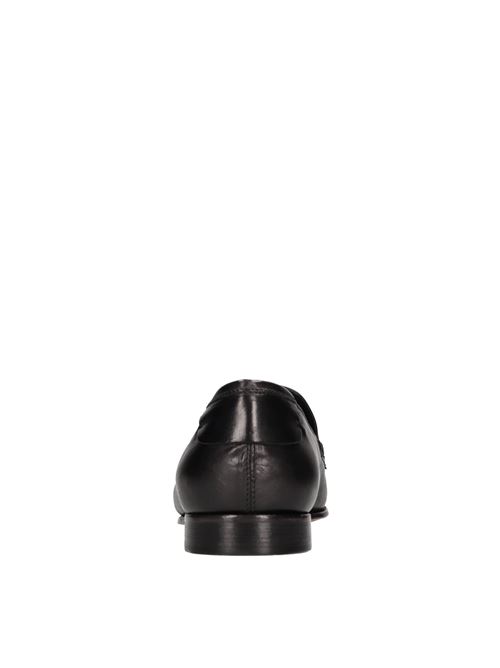 Leather moccasins MORGILLO | MORANDI BUFALONERO